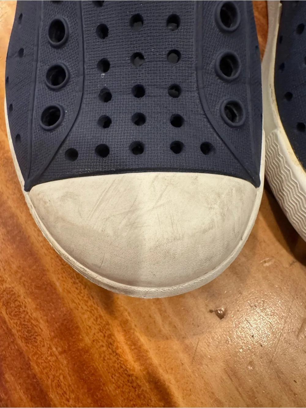 Native Kids Water Shoe in Navy Blue - Size  10